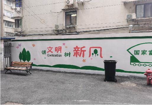 淮滨社区墙绘